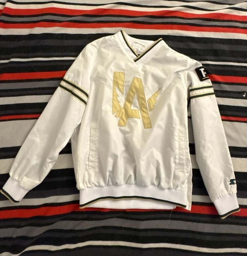 Starter Los Angeles Athletics Pullover Windbreaker Jacket Size M